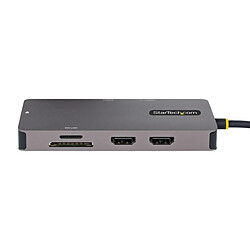 Avis StarTech.com 120B-USBC-MULTIPORT station d'accueil Avec fil USB 3.2 Gen 1 (3.1 Gen 1) Type-C Gris