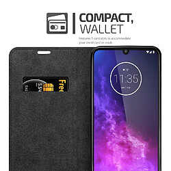 Avis Cadorabo Coque Motorola ONE PRO / ONE ZOOM Etui en Brun