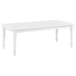 Beliani Table basse MDF Blanc KOKOMO