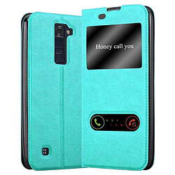 Cadorabo Coque LG K8 2016 Etui en Turquoise