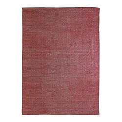 Thedecofactory VINTAGE USED - Tapis effet délavé rouge 120x170