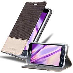 Cadorabo Coque Samsung Galaxy J3 2016 Etui en Gris