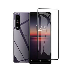 Xeptio Sony Xperia 5 III 5G coque transparente et pr otection écran full noir