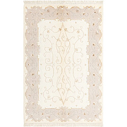 Vidal Tapis de laine 183x122 beige Darya