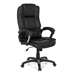 Hjh Office Fauteuil de direction RELAX CL120 simili cuir noir