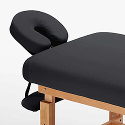 Acheter Bodyline - Healt And Massage Table de massage fixe en bois professionnel 225 cm Comfort, Couleur: Noir