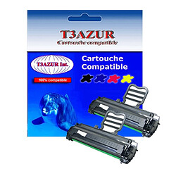 2 Toners Laser compatibles pour Samsung ML1610, ML1615 (ML-1610D2) - T3AZUR