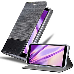 Cadorabo Coque Samsung Galaxy A6 PLUS 2018 Etui en Gris