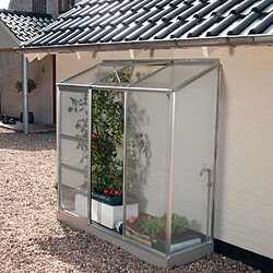 Vitavia Serre de jardin en polycarbonate 4 mm et aluminium anodisé avec embase Ida 68.8 x 192.80 x 182.30 cm.