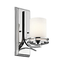 Elstead Lighting Applique murale Salle de bains Hendrik Acier Chrome poli