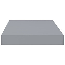 Acheter vidaXL Étagère murale flottante gris 40x23x3,8 cm MDF