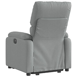 Acheter Maison Chic Fauteuil Relax pour salon, Fauteuil inclinable électrique gris clair tissu -GKD32786