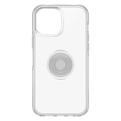 Coque OtterBox iPhone 13 Pro Max Poignée PopGrip Otter+ Pop Symmetry transparent