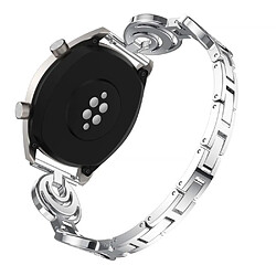 Bracelet en métal argent pour votre Huawei Watch GT