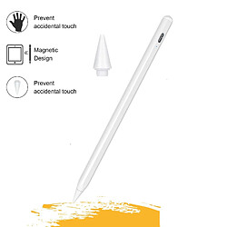 Avis INF Stylet iPad capacitif avec indicateur de batterie et charge rapide White