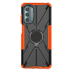 Coque en TPU anti-rayures, airbags à quatre coins avec béquille pour votre Motorola Moto G Stylus 5G (2022) - orange