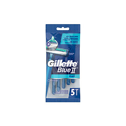 Gillette Rasoir jetable Blue II Plus, pack de 5 ()