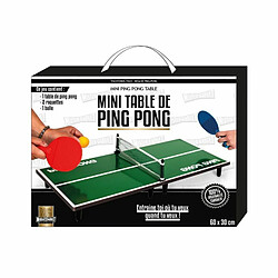 Paris Prix Table de Ping Pong Mini 60cm Vert & Noir