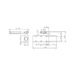 DORMAKABA Fermeporte modèle TS 73 V