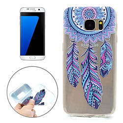 Wewoo Coque Transparent pour Samsung Galaxy S7 Edge / G935 moulin à vent TPU souple de protection arrière cas