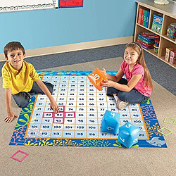 Learning Resources - LER1772 - Tapis De Jeu au Sol Pour Compter jusqu'à 120 Make A Splash De -