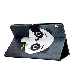 Acheter Etui en PU impression de motifs antichoc panda mignon avec support et porte-cartes pour votre Huawei MediaPad T3 10