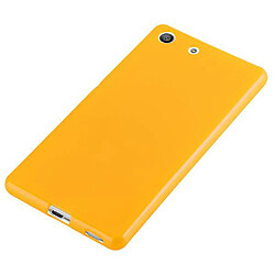 Avis Cadorabo Coque Sony Xperia M5 Etui en Jaune