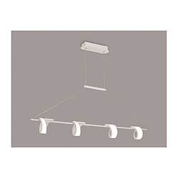 Avis Luminaire Center Suspension Tsunami Sable blanc 67 Cm