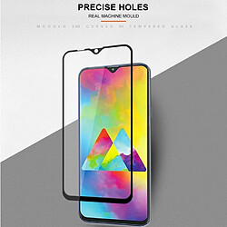 Avis Wewoo Film mocolo 0.33mm 9H 2.5D de verre trempé pour soie, avec colle, pour Galaxy M20 (Noir)