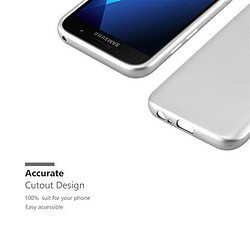 Avis Cadorabo Coque Samsung Galaxy A3 2017 Etui en Argent