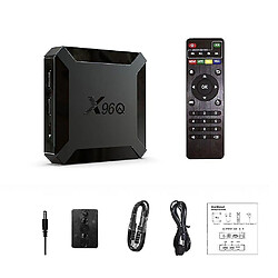 Universal H313 4K 60 images/s TV Box 2.4G WiFi HDMI compatible Smart TV Box Paramètres réseau Top Box Lecteur Support.