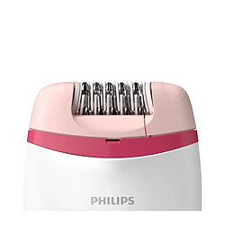 PHILIPS BRP506/00 Coffret Epilation Corps, Visage et Maillot - Epilateur électrique Satinelle Compact + Tondeuse zones sensible pas cher