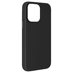 Avizar Coque pour iPhone 15 Pro Max Semi-rigide Soft-touch Fast Cover Noir