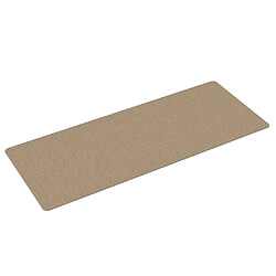 vidaXL Tapis de couloir aspect sisal sable 80x200 cm