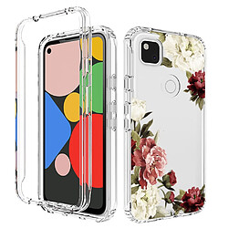 Coque en TPU anti-chute pour votre Google Pixel 4a - Fleur de trompette