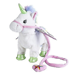 Universal Robot en peluche de licorne électronique Toywhite