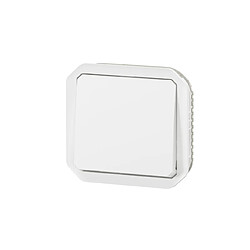 va et vient ou interrupteur - 10a - blanc - composable - legrand plexo 069611l