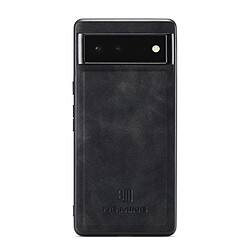 Etui en PU DG.MING absorption magnétique avec béquille, noir pour votre Google Pixel 6