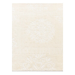 Vidal Tapis de couloir en laine 399x89 beige Darya pas cher