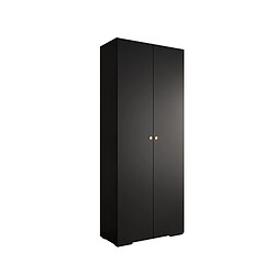 Abiks Meble Armoire Inova 2 À Portes Battantes 236,7/100/47 2 Portes (nero/d’oro)