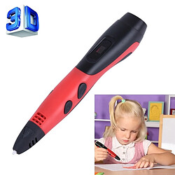 Wewoo Stylo imprimante 3D ABS / rouge et noir PLA filament enfants bricolage dessin 3D impression avec écran lcd +