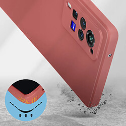 Avis Avizar Coque Vivo X60 Pro Silicone Souple Finition Soft Touch Fine Rose framboise