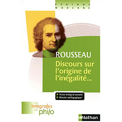 Discours sur l'origine et les fondements de l'inégalité parmi les hommes - Occasion