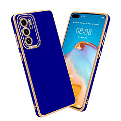 Cadorabo Coque Huawei P40 Etui en Bleu