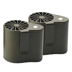 2 X Ventilateur De Taille Portatif Ventilateur 5V 4W Pour Les Voyages En Plein Air De