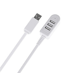 Avis Wewoo Adaptateur HUB femelle de 1,2 m TPE USB A à 3 ports USB