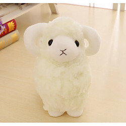 Acheter Universal 25 cm simulation peluche mouton jouet peluche animal mouton chèvre poupée jouet bébé enfant cadeau artisanat de décoration de la maison | animaux peluches