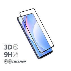 Crong 3D Armor Glass - Verre trempé Full 9H Colle sur l'écran Xiaomi Mi 10T Lite