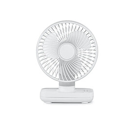 F35 4000 MA Bureau Portable Rotatif 4 Vitesses Mini Ventilateur Rechargeable USB Bureau à Domicile Couverture de Grille de Refroidissement par Air Facile à Nettoyer