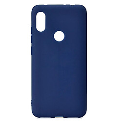 Wewoo Coque Souple Pour Xiaomi Redmi Note 6 en TPU Couleur Candy Bleu